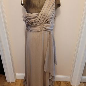 Evening long 1 arm dress